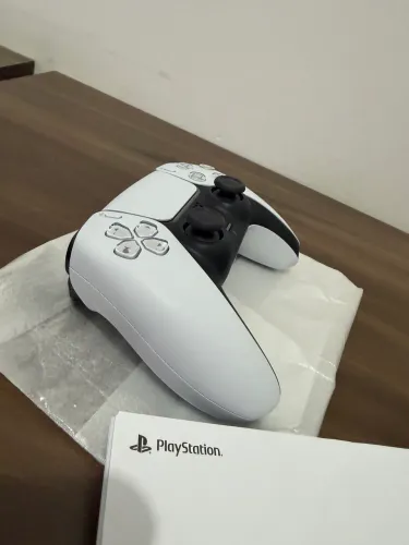 Controle Manete PS5 Dualsense Branco - Novo