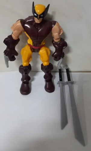 Boneco Wolverine Marvel Super Hero Mashers Hasbro