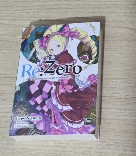 Re zero novel volume 3 lacrado