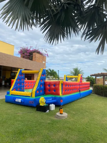 Aluguel futebol de sabão 