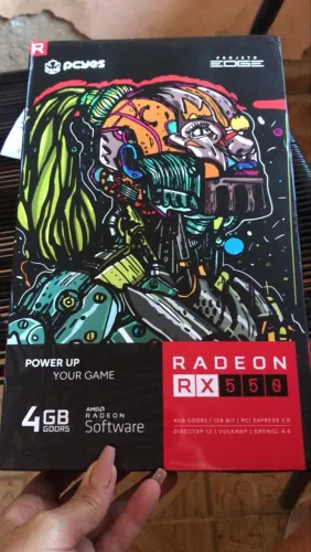 Vendo placa de vídeo RX 550 nunca usada