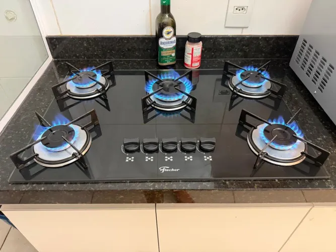 Fogão Fischer cooktop 5 bocas