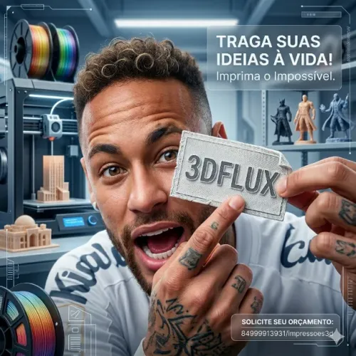 Peças 3D Exclusivas e Soluções Sob Medida em Impressão 3D!