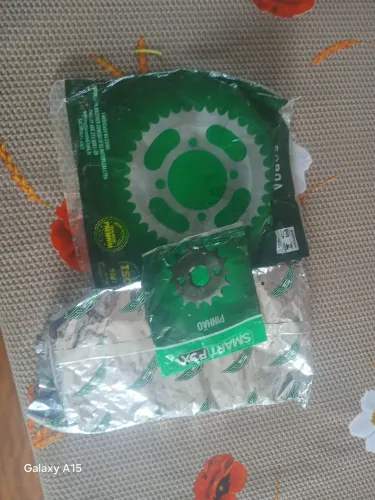 Kit relação da biz com corrente pinhão coroa