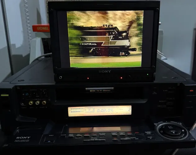 Sony SLV-R1000 S-VHS Hi-Fi NTSC | Funcionando | Engrenagem Revisada
