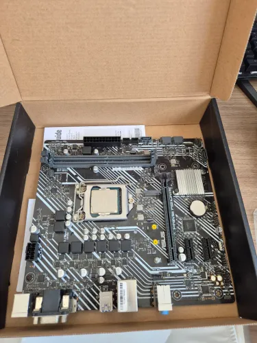Placa mãe H-510M-E com defeito (não reconhece RAM)