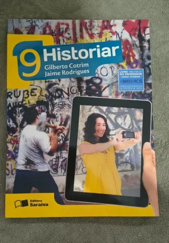 Livro de História - Historiar 9 ano - Autor Gilberto Cotrim - Usado em excelente estado