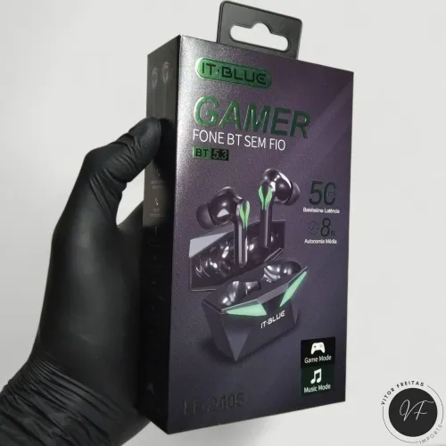 Fone Gamer Bluetooth | Entrega Grátis em VCA 