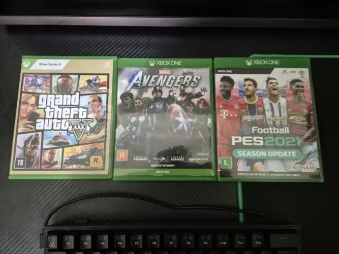 Pes 21, Gta5, Vingadores, FC 27 e muito mais
