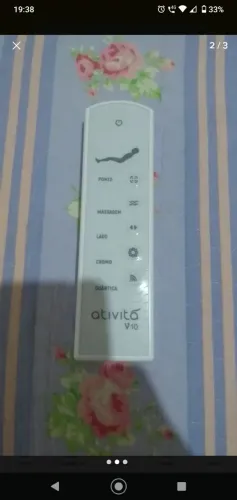 Controle Remoto Ativita V10 Zerado