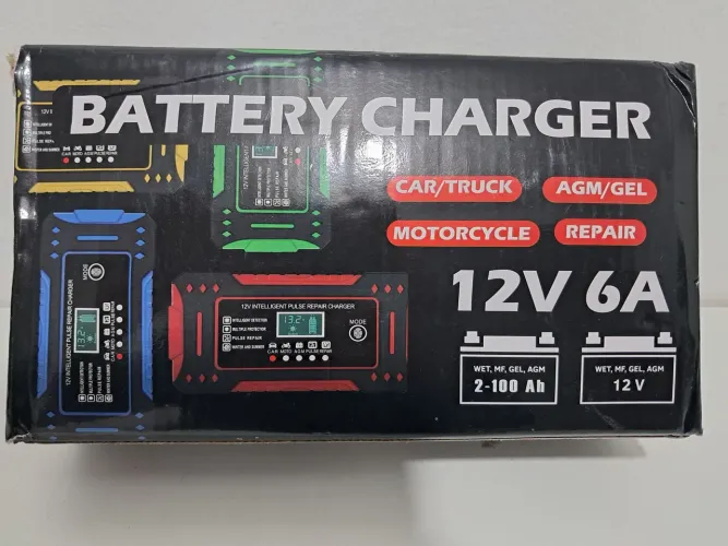 Carregador 12V6 Amperes