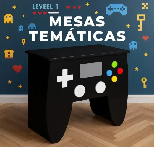 ? Mesa Temática Gamer Controle de Videogame/ playstation para Festa Infantil