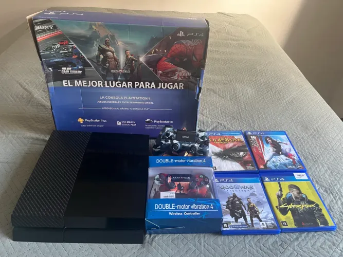 Ps4 Feat 500gb garantia de 9 meses