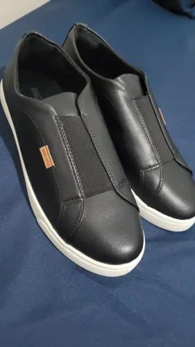 Tênis Slip On Anacapri Preto 35 Novo