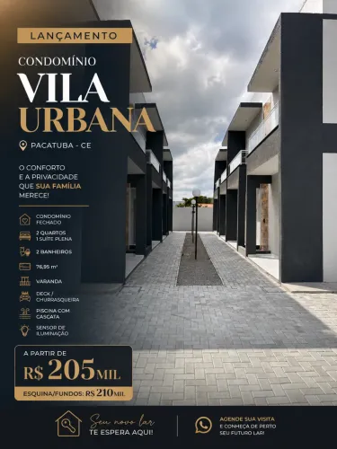 LANÇAMENTO VILA URBANA
