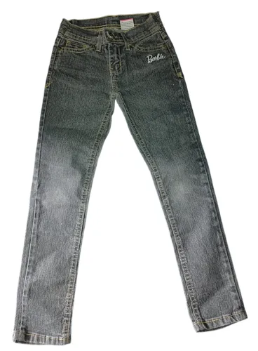 Calça jeans menina infantil Barbie