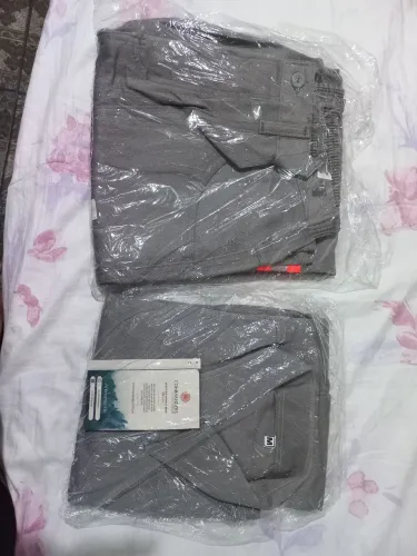 Conjunto camisa e calça anti-chama nova