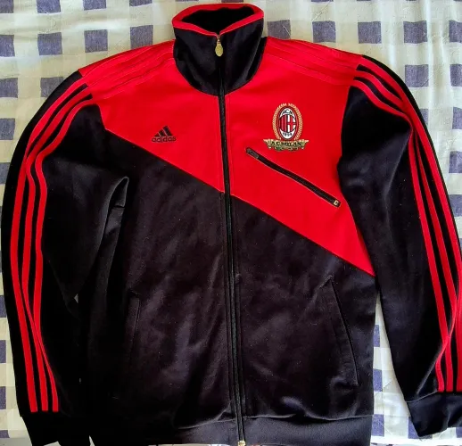 Casaco AC Milan Adidas 2009/10 Original - Época Ronaldinho Gaúcho (Raridade)