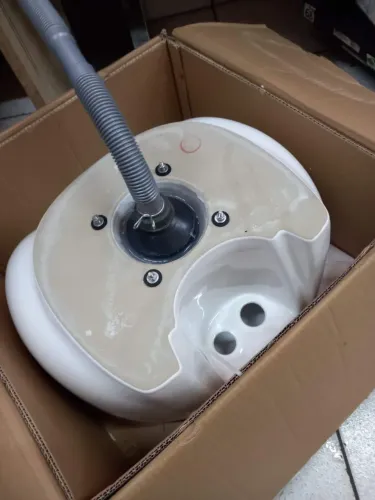 Cubas de porcelana de lavatório de cabeleireiro 