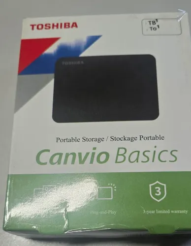 HD EXTERNO 1TB TOSHIBA (NOVO)