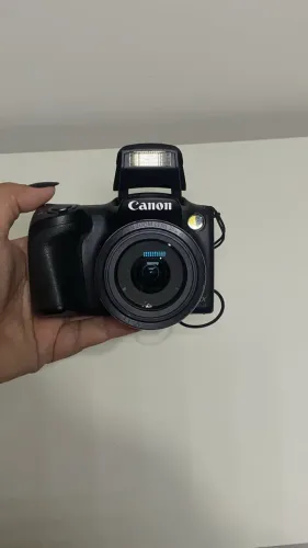 Câmera canon PowerShot Sx400 IS. Acompanha cartão de memória 8gb, bateria e carregador