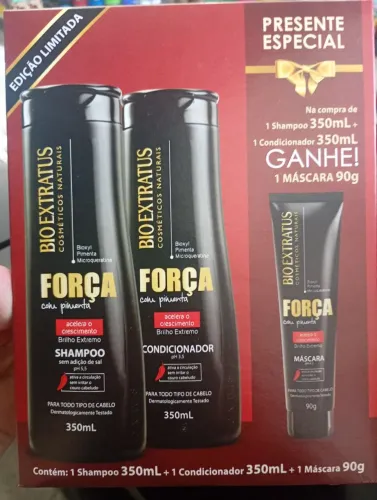 Kit Força com pimenta Bio extratus