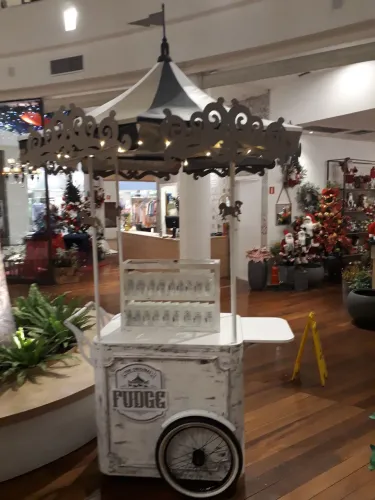 Carrinho gourmet para eventos