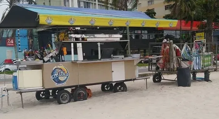 Carrinho com licença de rua