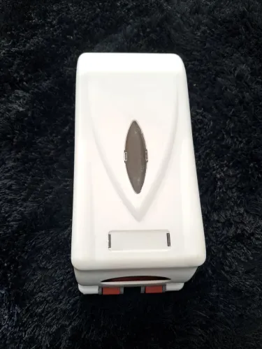 Dispenser de Papel Higiênico Interfolhado cai-cai Branco.