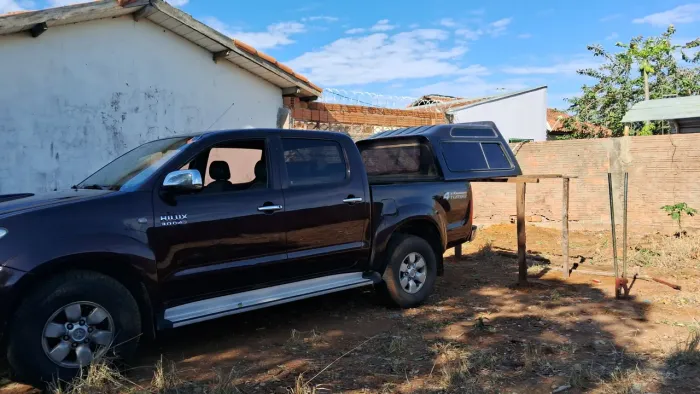 Capota de fibra da hilux