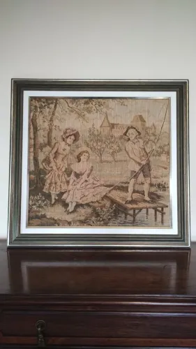 Quadro Tapeçaria Gobelin Clássico