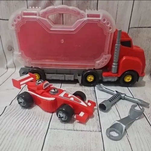 Kit carrinho Senninha ( monta e desmonta) 