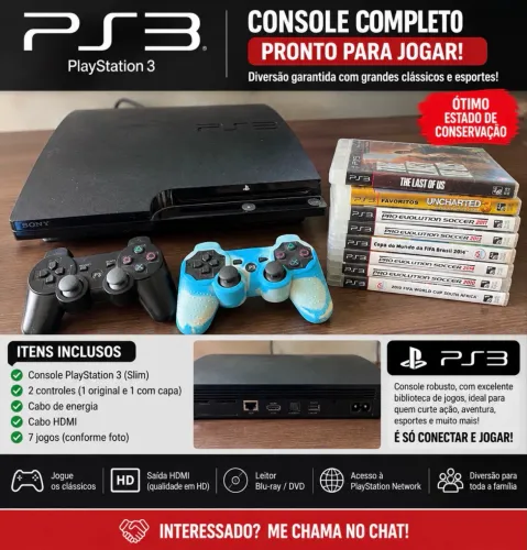PS3 Slim 250GB