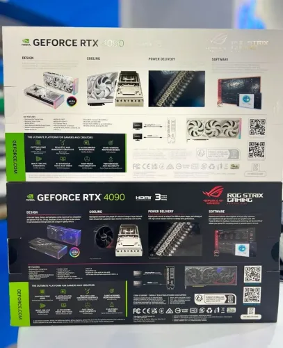 Placa de vídeo Asus Rtx GeForce Rog 4090 Strix lacrada