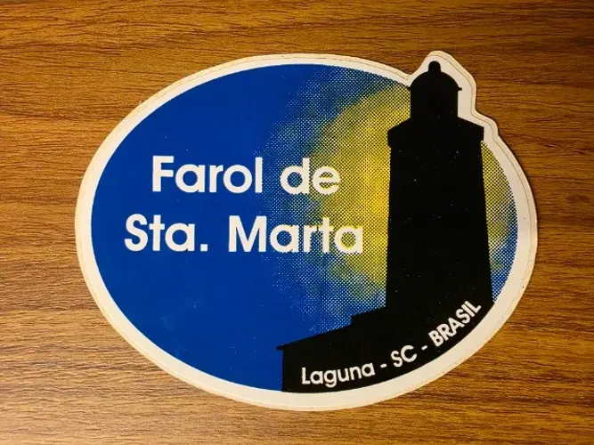 Adesivo Farol de Santa Marta Médio