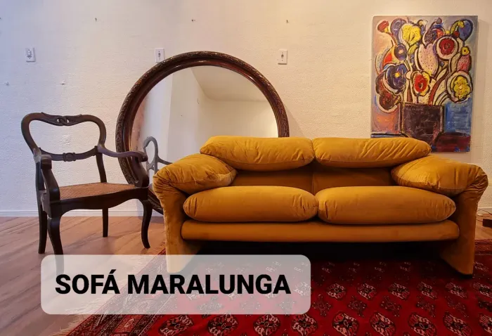 Sofá Italiano MARALUNGA de VICO MAGISTRETTI