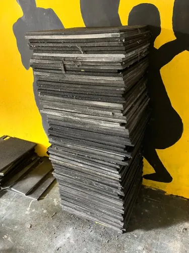 Pisos de borracha 50cmx 50cm