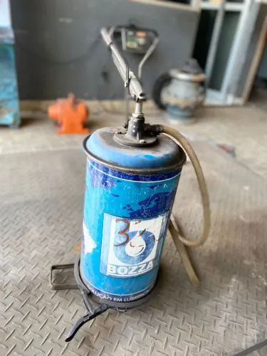 Bomba de graxa Bozza manual 14kg