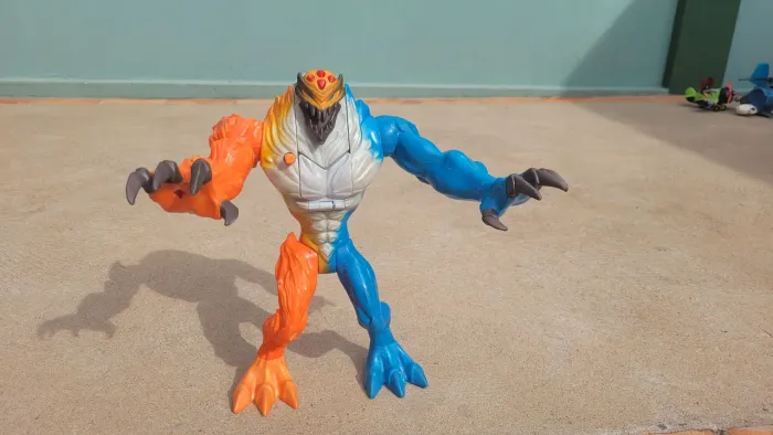 Boneco Elementor Fogo e Água - Max Steel