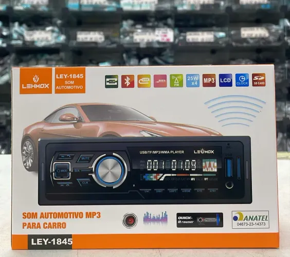 Som automotivo rádio completo com bluetooth 