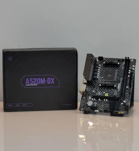 Placa mae AM4 A520M NOVA