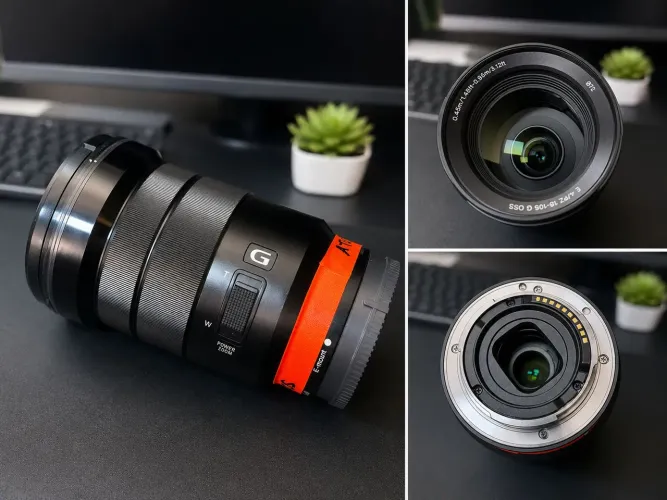 Lente Sony E 18-105mm F4 G OSS