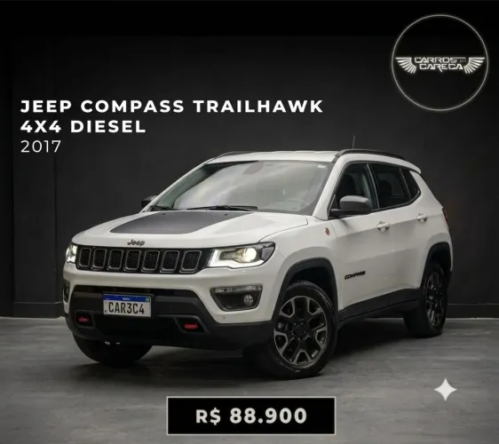 Jeep Compass Trailhawk 2.0 4X4 Dies. 16V Aut. 2017