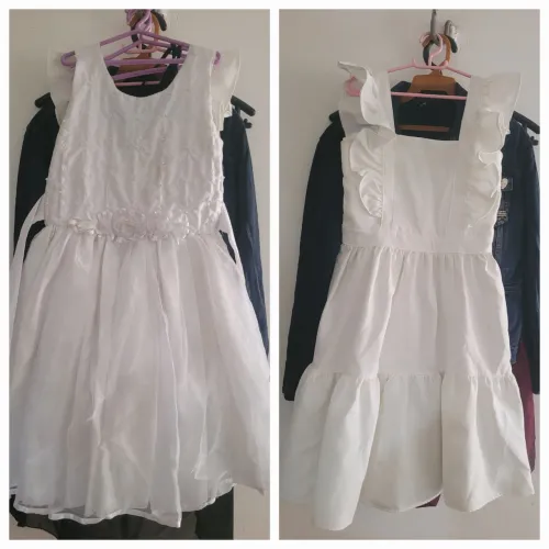 2 vestidos de formatura 8/10 anos