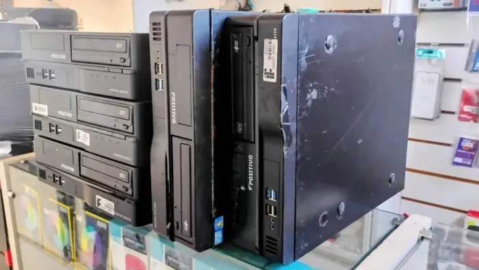 Lote Com 5 Computadores CPUs Positivo Master Slim (Usados - Sem HD/SSD)