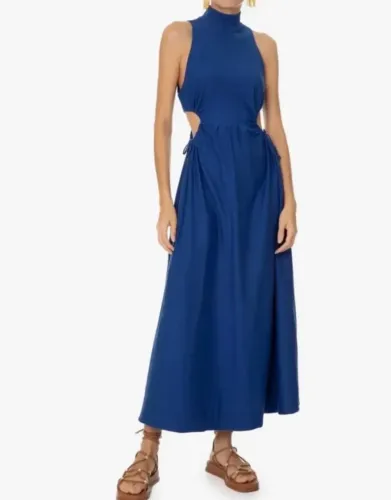 Vestido Farm azul Royal