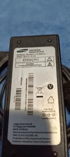 Carregador Samsung 19v 2,1a Ad-4019f 40w