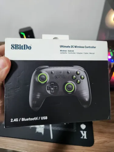 Controle 8Bitdo Ultimate 2C Wireless - PC, Android, IOS