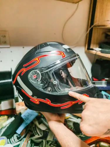 Capacete Ls2 Vector || + Película Antiembaçante 