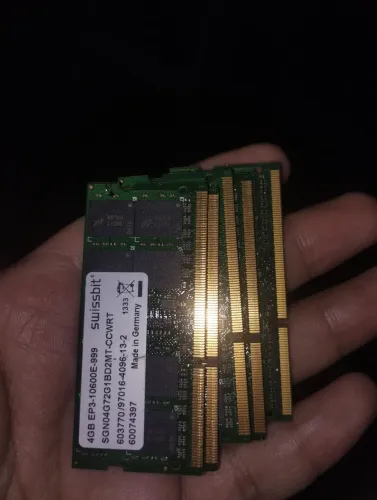 Lote 8x Memória RAM Industrial DDR3 (5x Swissbit + 3x Kontron) [No Estado]